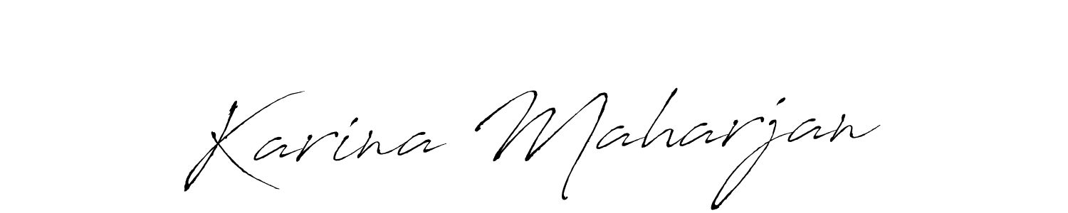 How to Draw Karina Maharjan signature style? Antro_Vectra is a latest design signature styles for name Karina Maharjan. Karina Maharjan signature style 6 images and pictures png