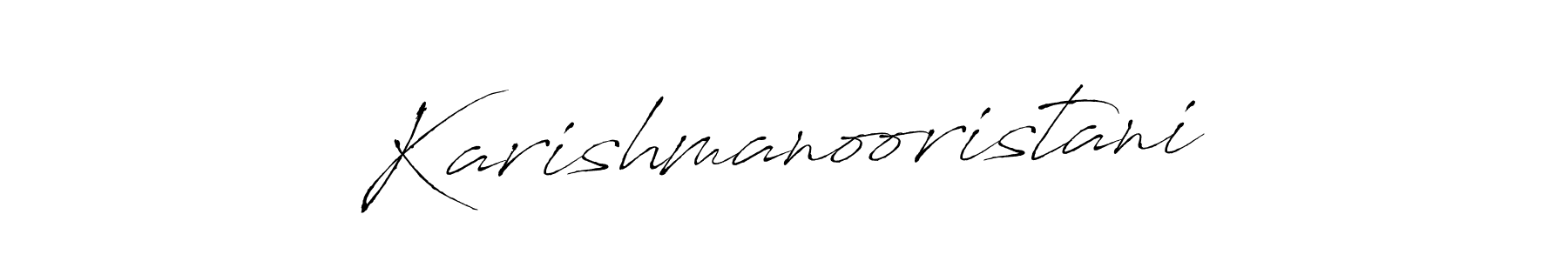 How to make Karishmanooristani name signature. Use Antro_Vectra style for creating short signs online. This is the latest handwritten sign. Karishmanooristani signature style 6 images and pictures png