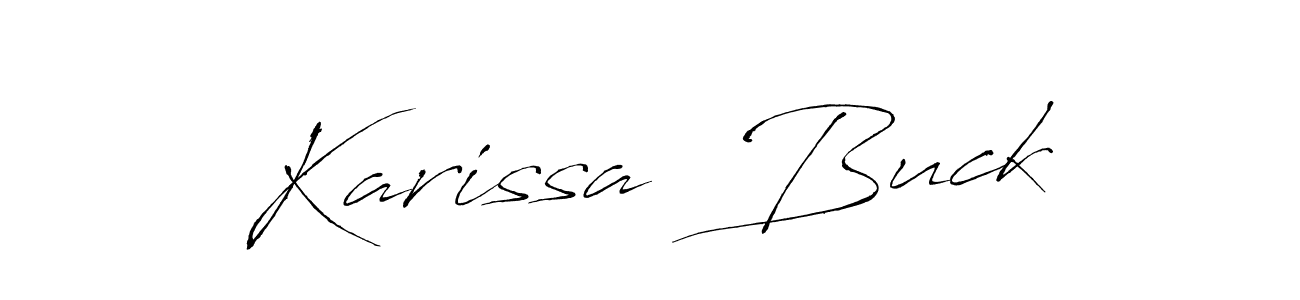 Also we have Karissa  Buck name is the best signature style. Create professional handwritten signature collection using Antro_Vectra autograph style. Karissa  Buck signature style 6 images and pictures png