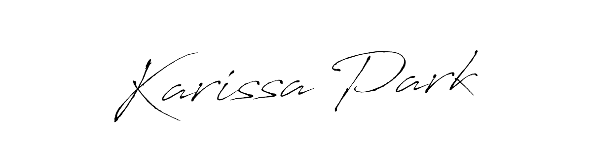 Design your own signature with our free online signature maker. With this signature software, you can create a handwritten (Antro_Vectra) signature for name Karissa Park. Karissa Park signature style 6 images and pictures png