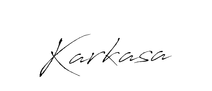 How to Draw Karkasa signature style? Antro_Vectra is a latest design signature styles for name Karkasa. Karkasa signature style 6 images and pictures png