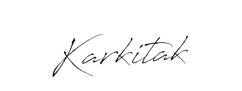 How to Draw Karkitak signature style? Antro_Vectra is a latest design signature styles for name Karkitak. Karkitak signature style 6 images and pictures png