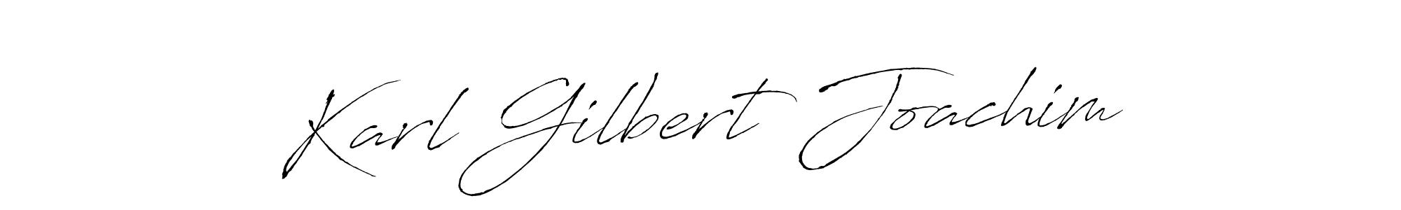 How to make Karl Gilbert Joachim signature? Antro_Vectra is a professional autograph style. Create handwritten signature for Karl Gilbert Joachim name. Karl Gilbert Joachim signature style 6 images and pictures png