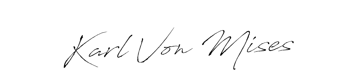 How to make Karl Von Mises signature? Antro_Vectra is a professional autograph style. Create handwritten signature for Karl Von Mises name. Karl Von Mises signature style 6 images and pictures png