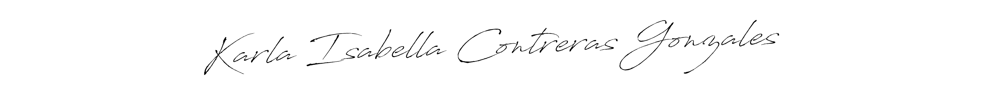 It looks lik you need a new signature style for name Karla Isabella Contreras Gonzales. Design unique handwritten (Antro_Vectra) signature with our free signature maker in just a few clicks. Karla Isabella Contreras Gonzales signature style 6 images and pictures png