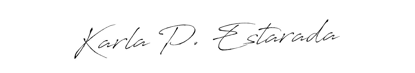 How to Draw Karla P. Estarada signature style? Antro_Vectra is a latest design signature styles for name Karla P. Estarada. Karla P. Estarada signature style 6 images and pictures png
