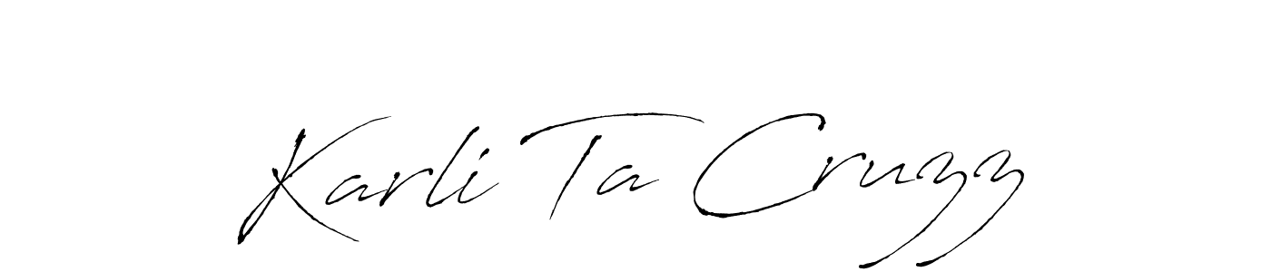 Best and Professional Signature Style for Karli Ta Cruzz. Antro_Vectra Best Signature Style Collection. Karli Ta Cruzz signature style 6 images and pictures png