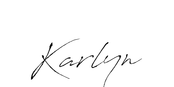 Similarly Antro_Vectra is the best handwritten signature design. Signature creator online .You can use it as an online autograph creator for name Karlyn. Karlyn signature style 6 images and pictures png