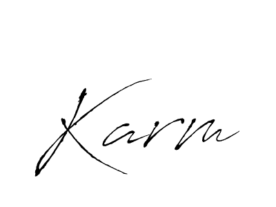 Also You can easily find your signature by using the search form. We will create Karm name handwritten signature images for you free of cost using Antro_Vectra sign style. Karm signature style 6 images and pictures png