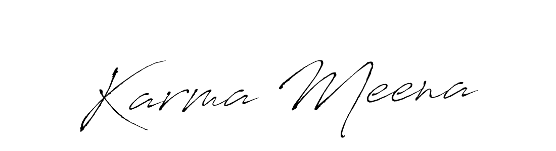 The best way (Antro_Vectra) to make a short signature is to pick only two or three words in your name. The name Karma Meena include a total of six letters. For converting this name. Karma Meena signature style 6 images and pictures png