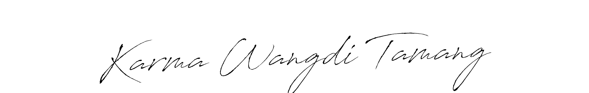 This is the best signature style for the Karma Wangdi Tamang name. Also you like these signature font (Antro_Vectra). Mix name signature. Karma Wangdi Tamang signature style 6 images and pictures png