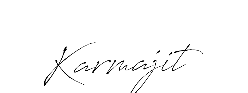 Create a beautiful signature design for name Karmajit. With this signature (Antro_Vectra) fonts, you can make a handwritten signature for free. Karmajit signature style 6 images and pictures png