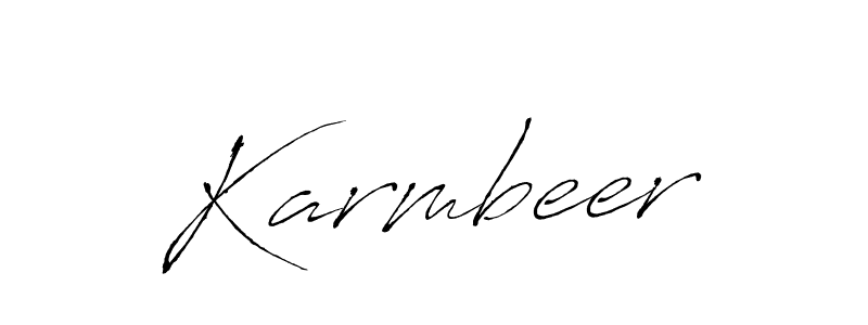 Once you've used our free online signature maker to create your best signature Antro_Vectra style, it's time to enjoy all of the benefits that Karmbeer name signing documents. Karmbeer signature style 6 images and pictures png