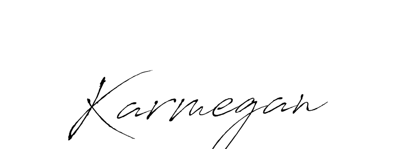 You can use this online signature creator to create a handwritten signature for the name Karmegan. This is the best online autograph maker. Karmegan signature style 6 images and pictures png