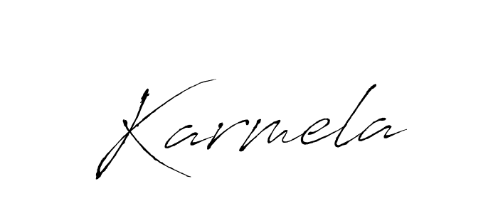 Here are the top 10 professional signature styles for the name Karmela. These are the best autograph styles you can use for your name. Karmela signature style 6 images and pictures png