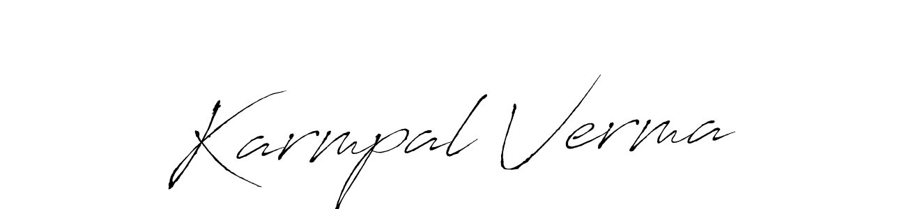 Similarly Antro_Vectra is the best handwritten signature design. Signature creator online .You can use it as an online autograph creator for name Karmpal Verma. Karmpal Verma signature style 6 images and pictures png