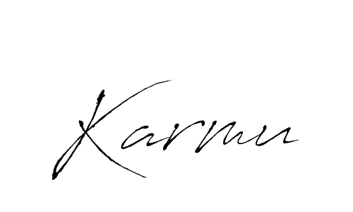 Make a beautiful signature design for name Karmu. Use this online signature maker to create a handwritten signature for free. Karmu signature style 6 images and pictures png