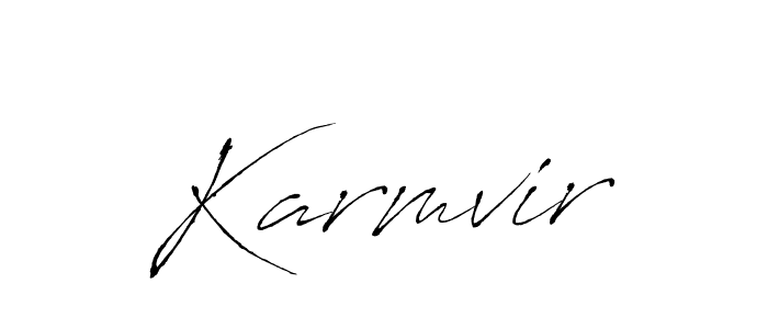 Once you've used our free online signature maker to create your best signature Antro_Vectra style, it's time to enjoy all of the benefits that Karmvir name signing documents. Karmvir signature style 6 images and pictures png