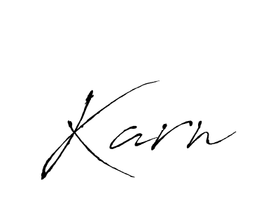 You can use this online signature creator to create a handwritten signature for the name Karn. This is the best online autograph maker. Karn signature style 6 images and pictures png