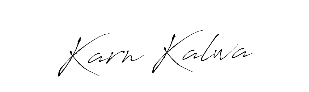 How to Draw Karn Kalwa signature style? Antro_Vectra is a latest design signature styles for name Karn Kalwa. Karn Kalwa signature style 6 images and pictures png