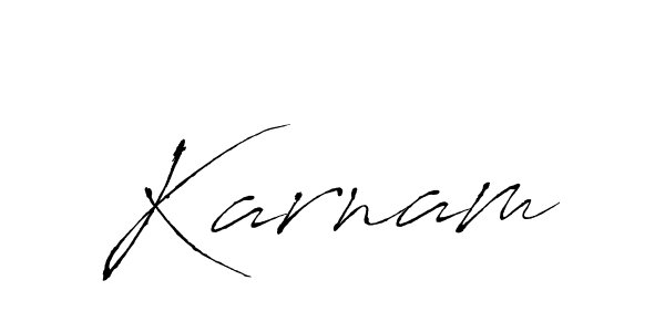 Also we have Karnam name is the best signature style. Create professional handwritten signature collection using Antro_Vectra autograph style. Karnam signature style 6 images and pictures png