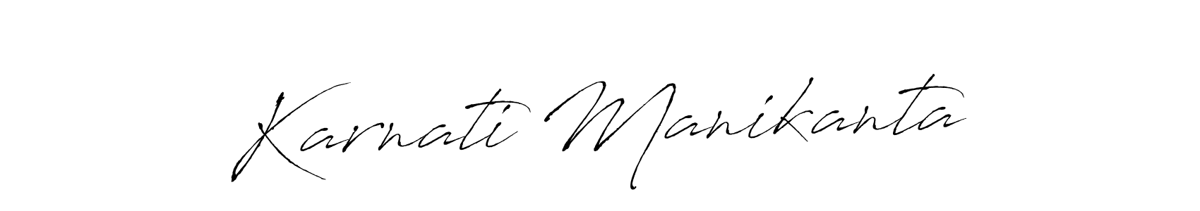 Here are the top 10 professional signature styles for the name Karnati Manikanta. These are the best autograph styles you can use for your name. Karnati Manikanta signature style 6 images and pictures png