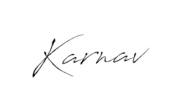 It looks lik you need a new signature style for name Karnav. Design unique handwritten (Antro_Vectra) signature with our free signature maker in just a few clicks. Karnav signature style 6 images and pictures png