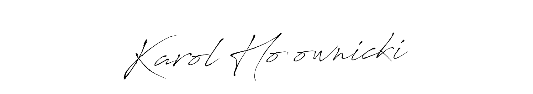 Also we have Karol Hołownicki name is the best signature style. Create professional handwritten signature collection using Antro_Vectra autograph style. Karol Hołownicki signature style 6 images and pictures png