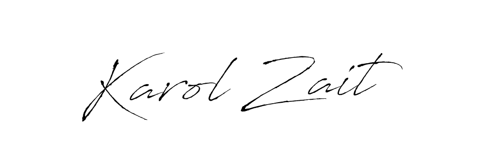 Once you've used our free online signature maker to create your best signature Antro_Vectra style, it's time to enjoy all of the benefits that Karol Zait name signing documents. Karol Zait signature style 6 images and pictures png