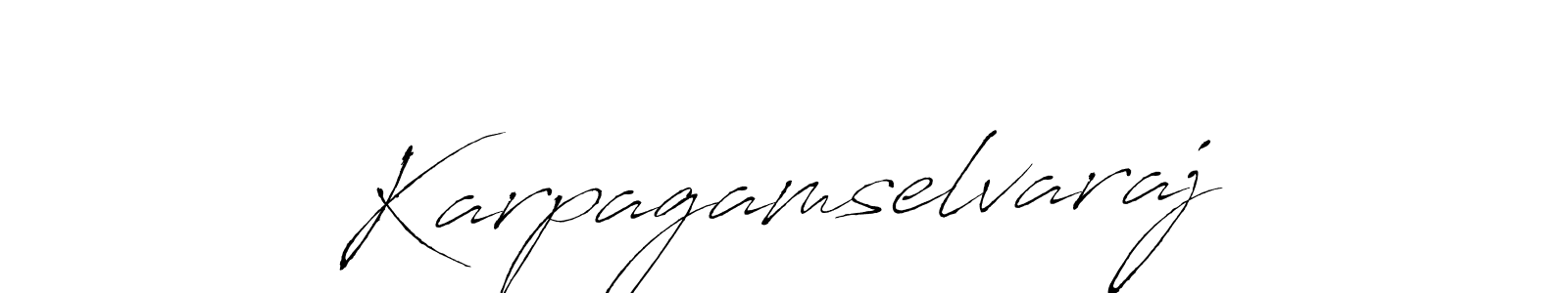 Also You can easily find your signature by using the search form. We will create Karpagamselvaraj name handwritten signature images for you free of cost using Antro_Vectra sign style. Karpagamselvaraj signature style 6 images and pictures png