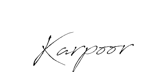 How to Draw Karpoor signature style? Antro_Vectra is a latest design signature styles for name Karpoor. Karpoor signature style 6 images and pictures png