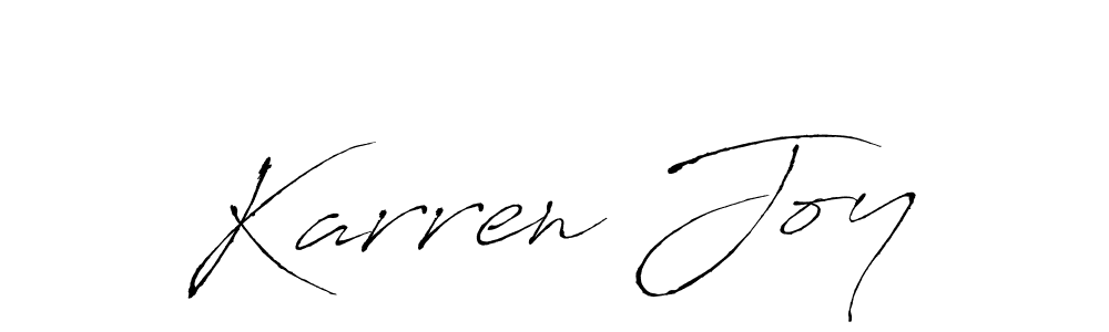 See photos of Karren Joy official signature by Spectra . Check more albums & portfolios. Read reviews & check more about Antro_Vectra font. Karren Joy signature style 6 images and pictures png