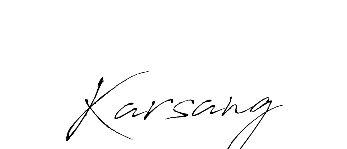 It looks lik you need a new signature style for name Karsang. Design unique handwritten (Antro_Vectra) signature with our free signature maker in just a few clicks. Karsang signature style 6 images and pictures png