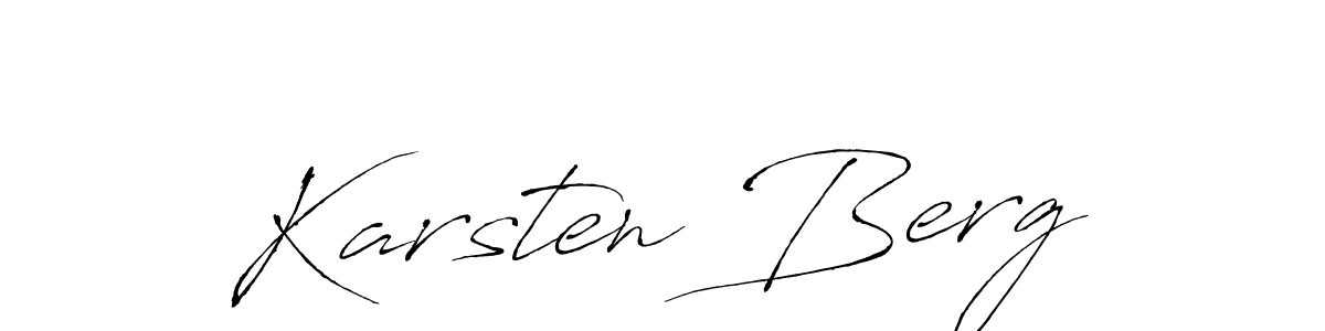 Use a signature maker to create a handwritten signature online. With this signature software, you can design (Antro_Vectra) your own signature for name Karsten Berg. Karsten Berg signature style 6 images and pictures png