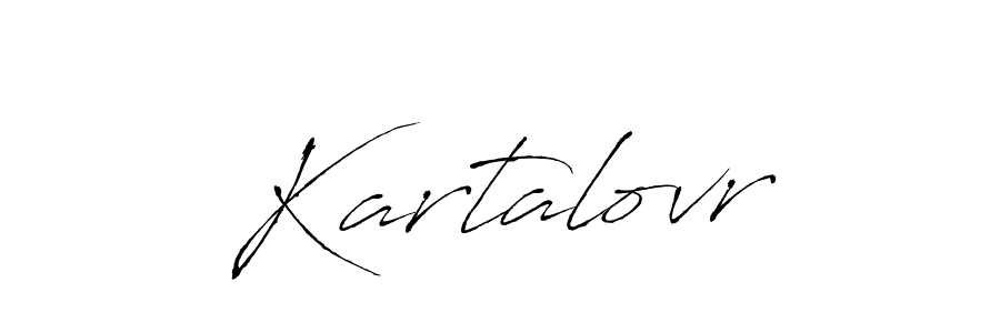 How to make Kartalovr signature? Antro_Vectra is a professional autograph style. Create handwritten signature for Kartalovr name. Kartalovr signature style 6 images and pictures png
