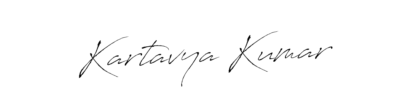 Also we have Kartavya Kumar name is the best signature style. Create professional handwritten signature collection using Antro_Vectra autograph style. Kartavya Kumar signature style 6 images and pictures png