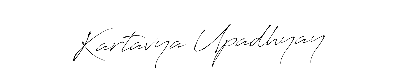 Similarly Antro_Vectra is the best handwritten signature design. Signature creator online .You can use it as an online autograph creator for name Kartavya Upadhyay. Kartavya Upadhyay signature style 6 images and pictures png