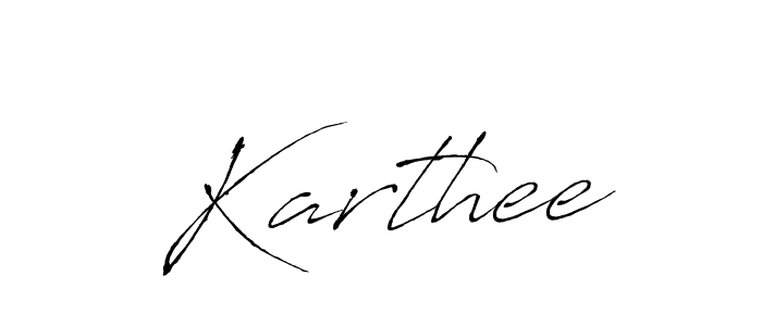 How to make Karthee signature? Antro_Vectra is a professional autograph style. Create handwritten signature for Karthee name. Karthee signature style 6 images and pictures png