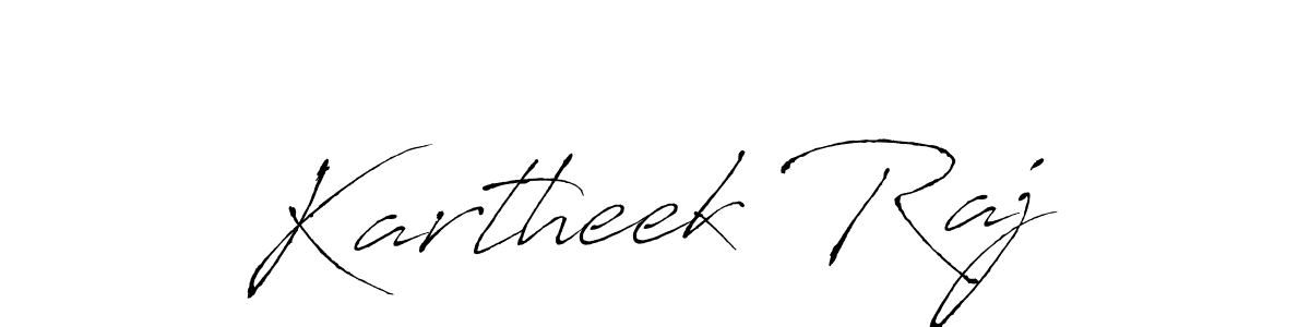 Kartheek Raj stylish signature style. Best Handwritten Sign (Antro_Vectra) for my name. Handwritten Signature Collection Ideas for my name Kartheek Raj. Kartheek Raj signature style 6 images and pictures png