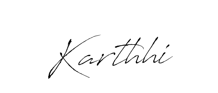 Use a signature maker to create a handwritten signature online. With this signature software, you can design (Antro_Vectra) your own signature for name Karthhi. Karthhi signature style 6 images and pictures png