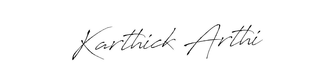 if you are searching for the best signature style for your name Karthick Arthi. so please give up your signature search. here we have designed multiple signature styles  using Antro_Vectra. Karthick Arthi signature style 6 images and pictures png