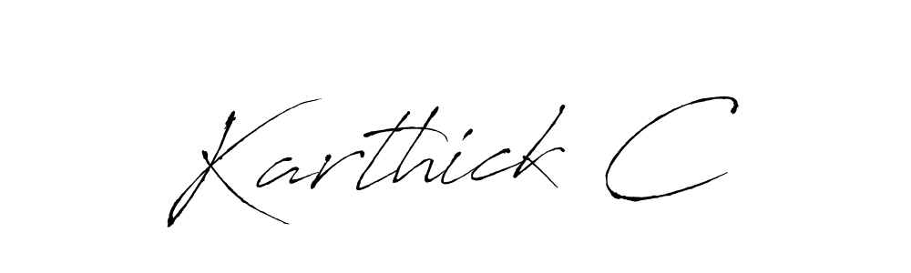 This is the best signature style for the Karthick C name. Also you like these signature font (Antro_Vectra). Mix name signature. Karthick C signature style 6 images and pictures png