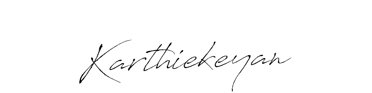 Make a beautiful signature design for name Karthiekeyan. With this signature (Antro_Vectra) style, you can create a handwritten signature for free. Karthiekeyan signature style 6 images and pictures png