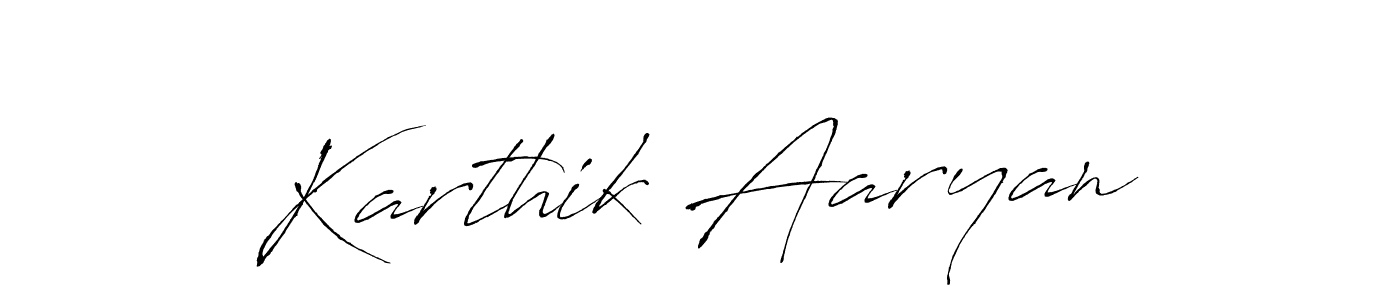 Also we have Karthik Aaryan name is the best signature style. Create professional handwritten signature collection using Antro_Vectra autograph style. Karthik Aaryan signature style 6 images and pictures png
