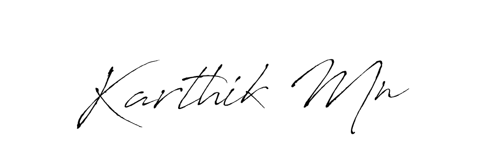 Here are the top 10 professional signature styles for the name Karthik Mn. These are the best autograph styles you can use for your name. Karthik Mn signature style 6 images and pictures png