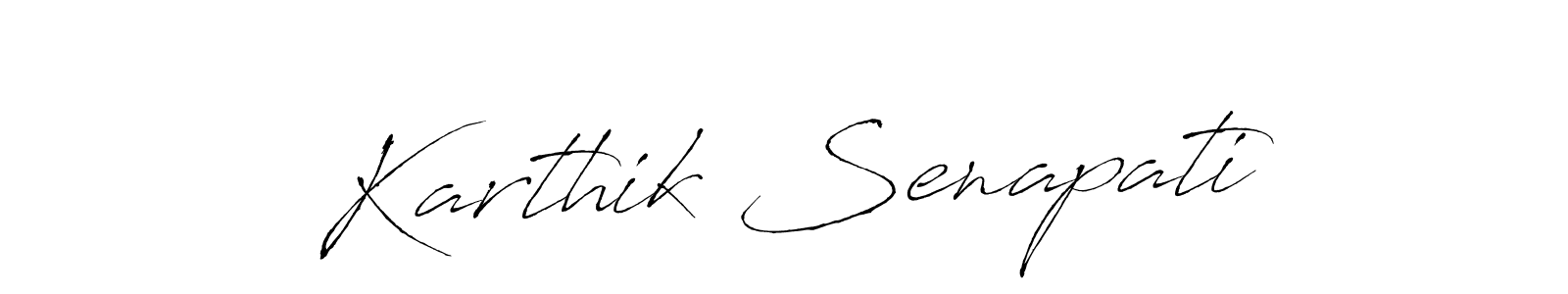 Antro_Vectra is a professional signature style that is perfect for those who want to add a touch of class to their signature. It is also a great choice for those who want to make their signature more unique. Get Karthik Senapati name to fancy signature for free. Karthik Senapati signature style 6 images and pictures png