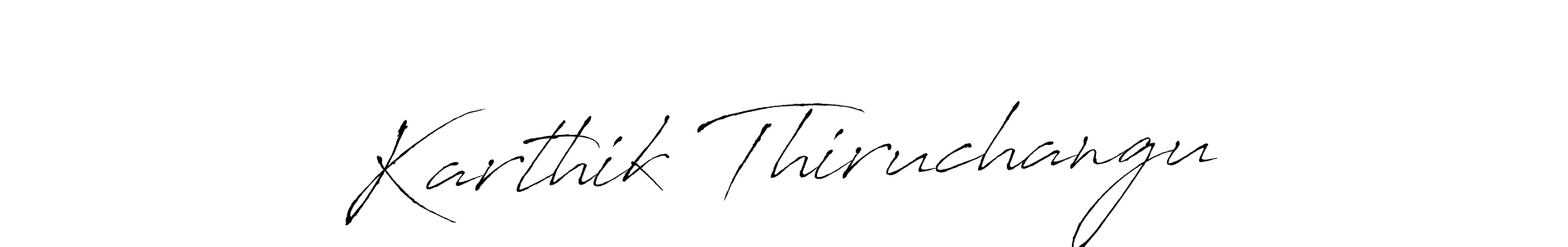 Antro_Vectra is a professional signature style that is perfect for those who want to add a touch of class to their signature. It is also a great choice for those who want to make their signature more unique. Get Karthik Thiruchangu name to fancy signature for free. Karthik Thiruchangu signature style 6 images and pictures png