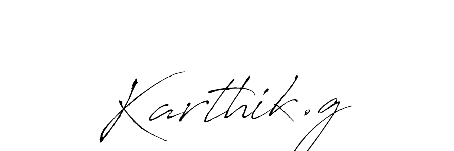 The best way (Antro_Vectra) to make a short signature is to pick only two or three words in your name. The name Karthik.g include a total of six letters. For converting this name. Karthik.g signature style 6 images and pictures png