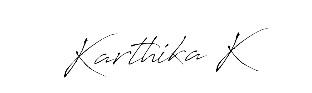 Make a short Karthika K signature style. Manage your documents anywhere anytime using Antro_Vectra. Create and add eSignatures, submit forms, share and send files easily. Karthika K signature style 6 images and pictures png