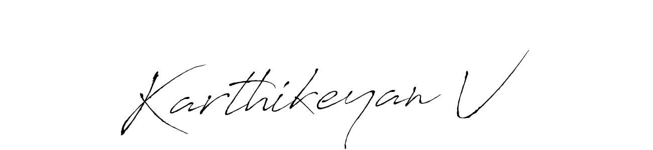 Make a beautiful signature design for name Karthikeyan V. Use this online signature maker to create a handwritten signature for free. Karthikeyan V signature style 6 images and pictures png